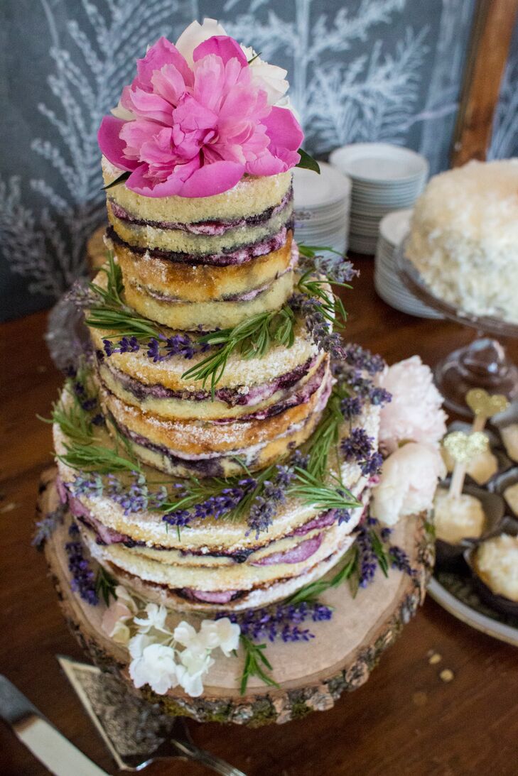 Naked Wedding Cake - CakeCentral.com