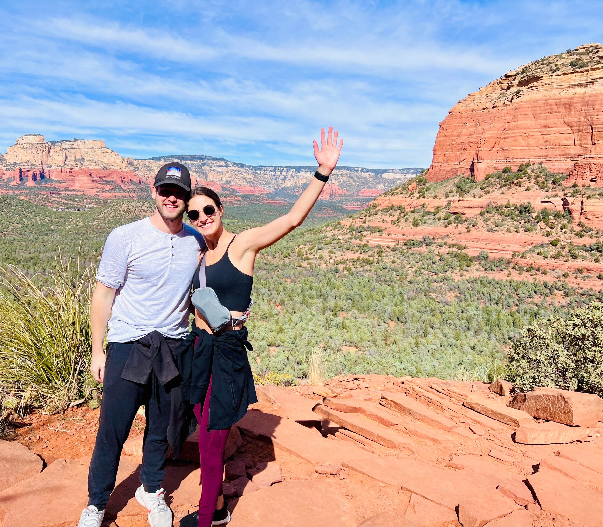 At this point we have traveled across the pond, Los Angeles, Denver, Chicago, Scottsdale and Sedona! We plan to continue to experience many new places in our future. 