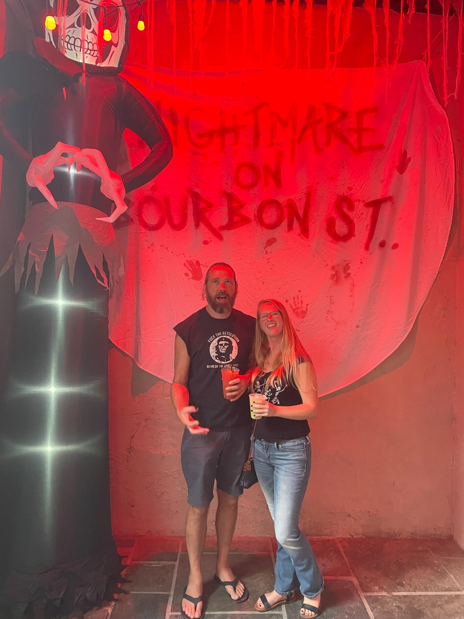 Celebrating Halloween in New Orleans, LA