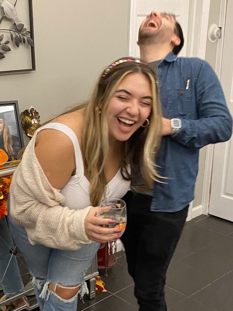We laughed a lot!