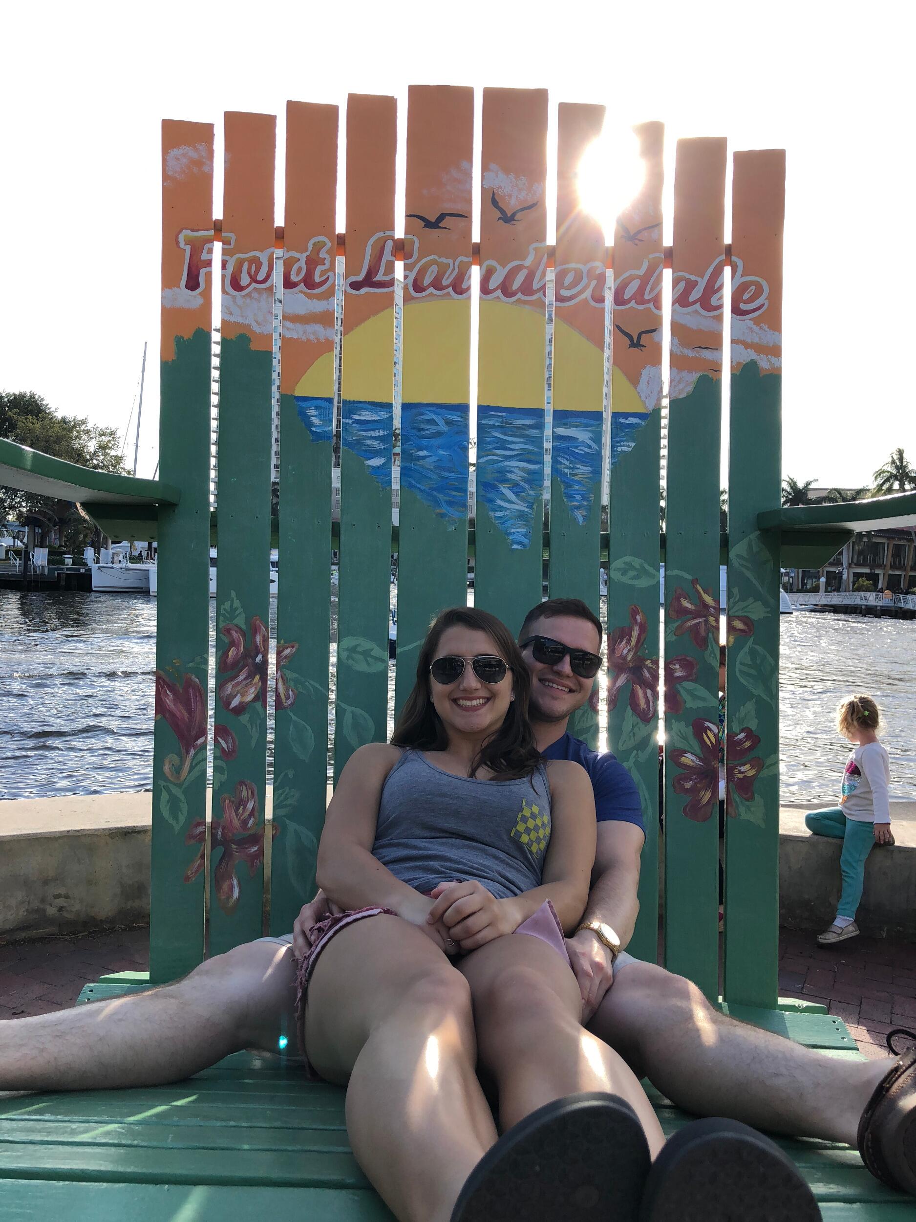 Nick took Marisa on a cruise to Haiti and Jamaica for her last spring break. They sailed out of Fort Lauderdale Port and spent some time exploring the city with Nick's family before departing. This was Marisa's (and Max's) first time visiting Nick's hometown! 