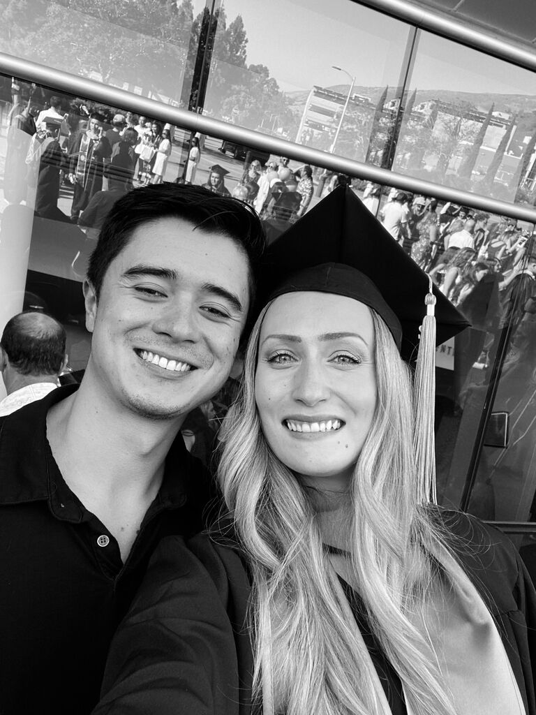 Kyra's graduation at Cal Poly SLO