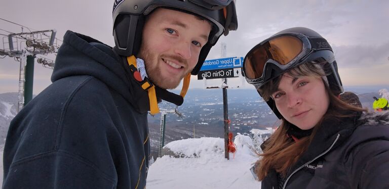 Skiing in Vermont