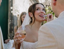 Millie Bobby Brown's wedding makeup look