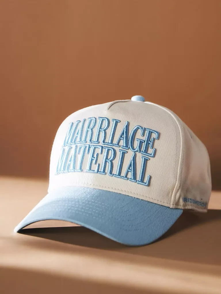 Marriage material hat 