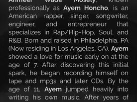 Ayem Honcho - Rapper - R&B Singer - Los Angeles, CA - Hero Gallery 3