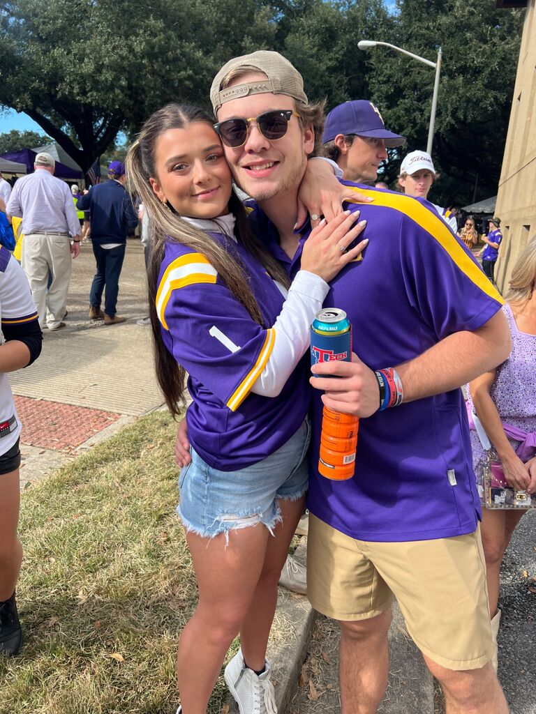 The weekend we started dating