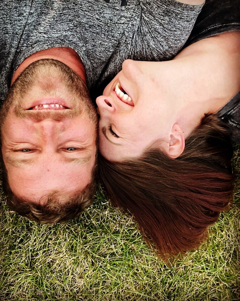 Laura told Zach she liked him, but he had a date with someone else that night. He got through his not so great date and immediately asked to take her out for a drink when he got home. A Fuzzys Taco patio date and that became the last day they were single. 