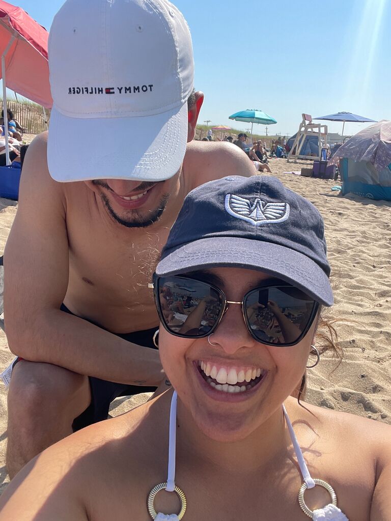 First beach day in Newport!