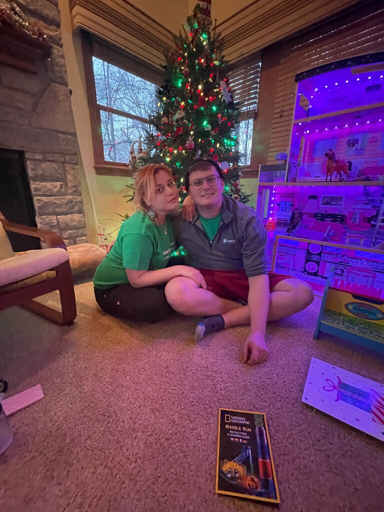 Our first Christmas together with family. Columbus, OH.