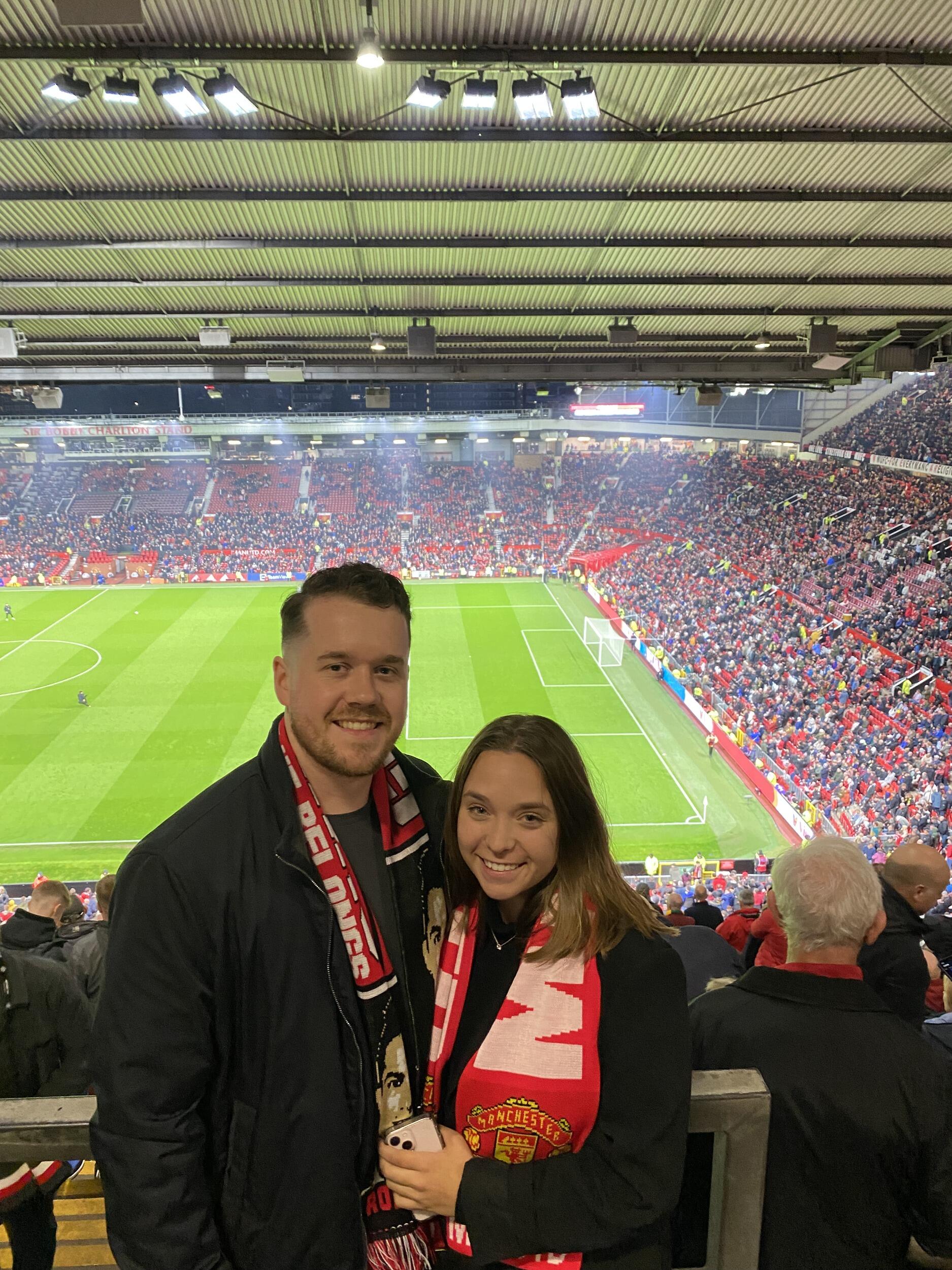 Took a trip to Manchester, one of our favorite cities. Glory, glory...