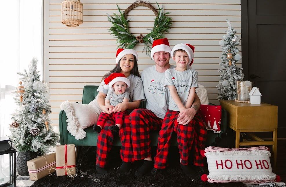 First Christmas as a family of 4!
