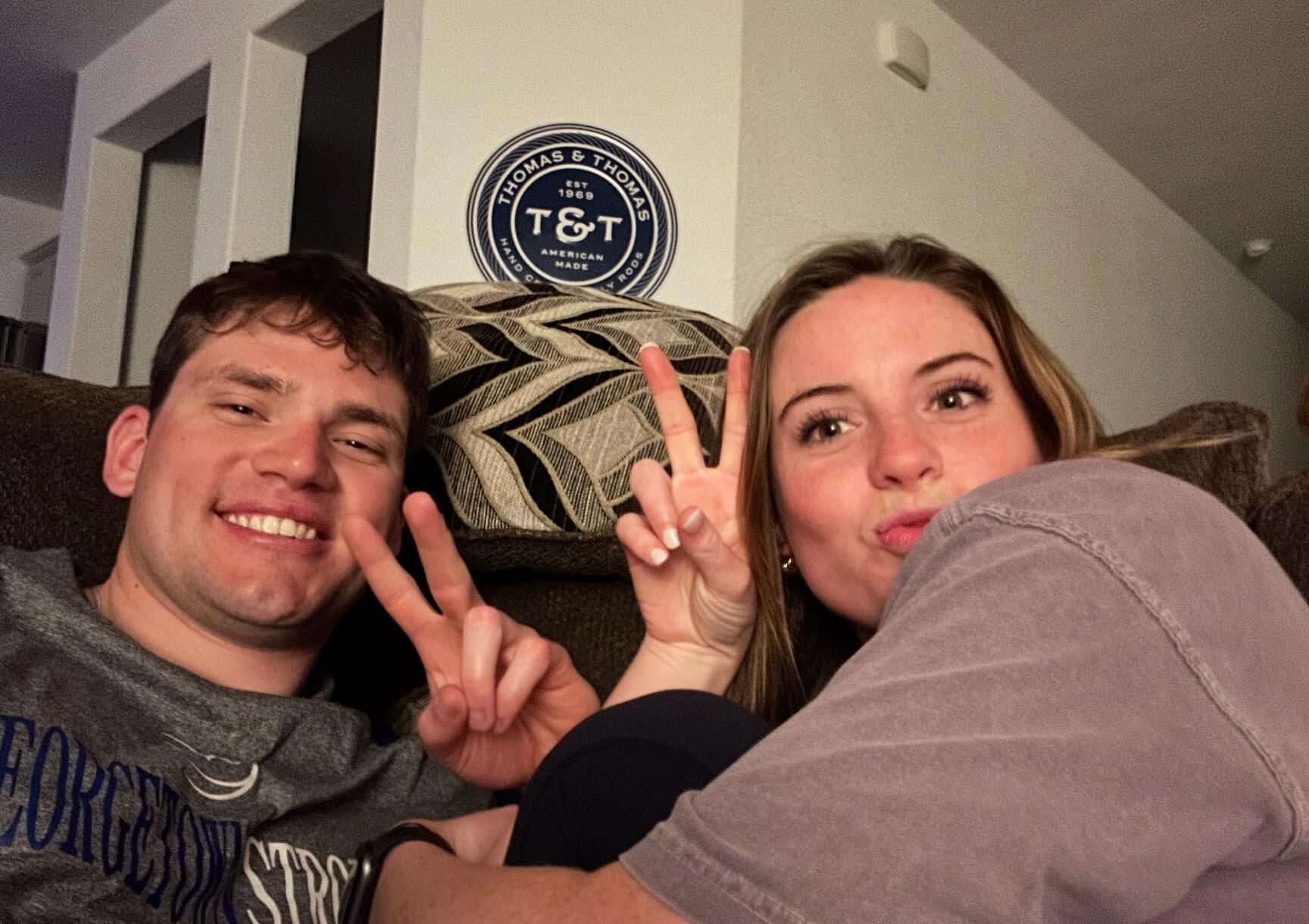 the day we became #official ! sent this to my sister and said "we are dating" hahah (-kenzie)