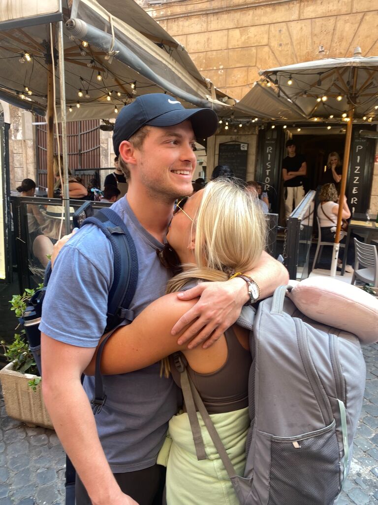 Rutland surprised me in Rome on my family trip. Biggest butterfly moment of my life when I heard his voice!