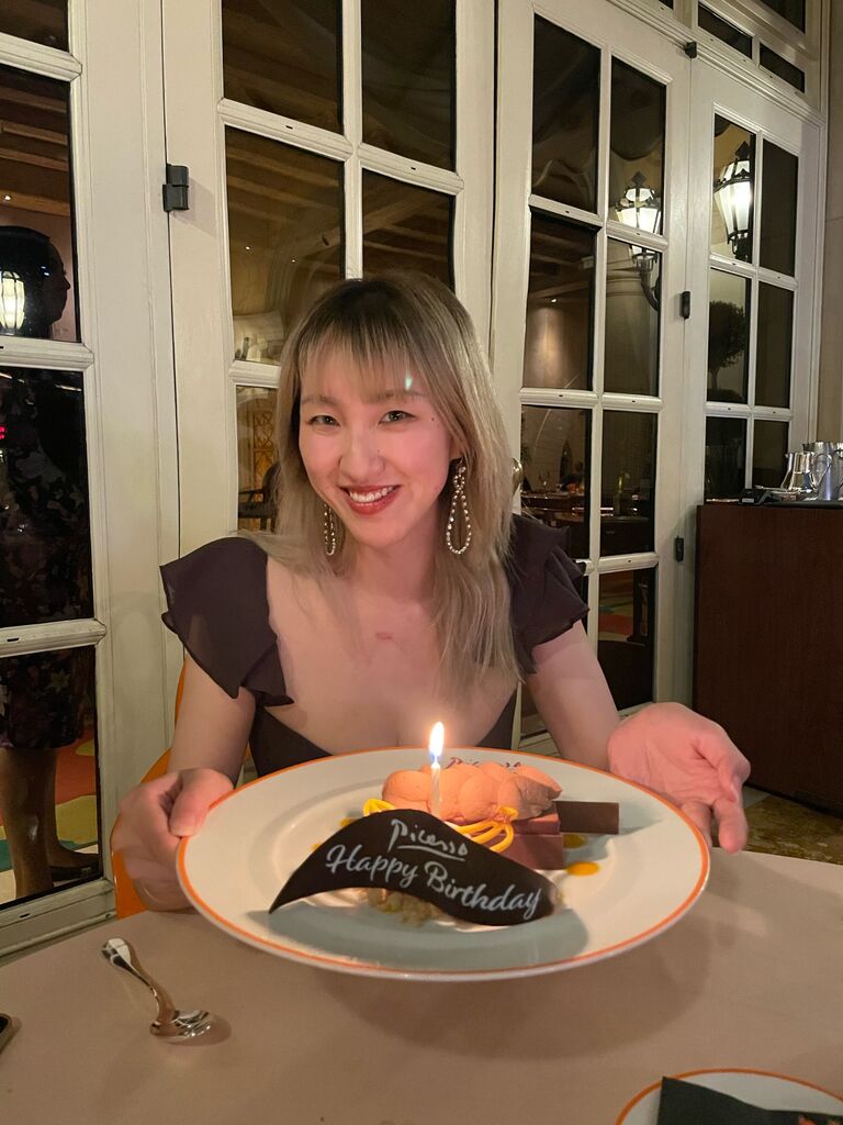 📍 LV celebrate Yoyo's birthday.
