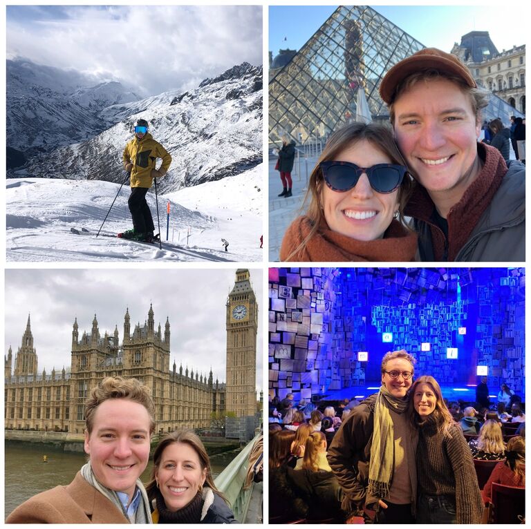 Eric starts his Masters in Health Economics at LSE and the love birds travel around Europe 