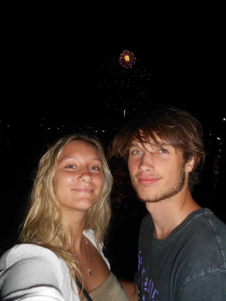 Fireworks on Mackinac Island