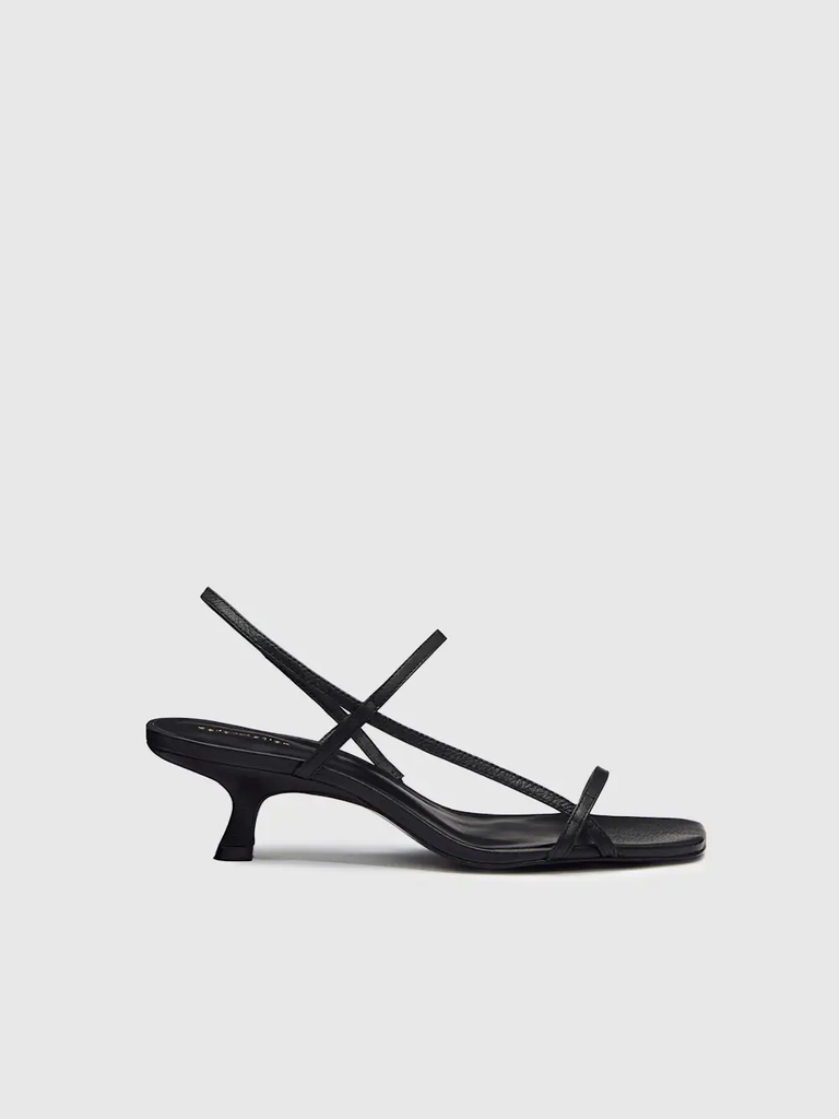 Reformation strappy kitten heels