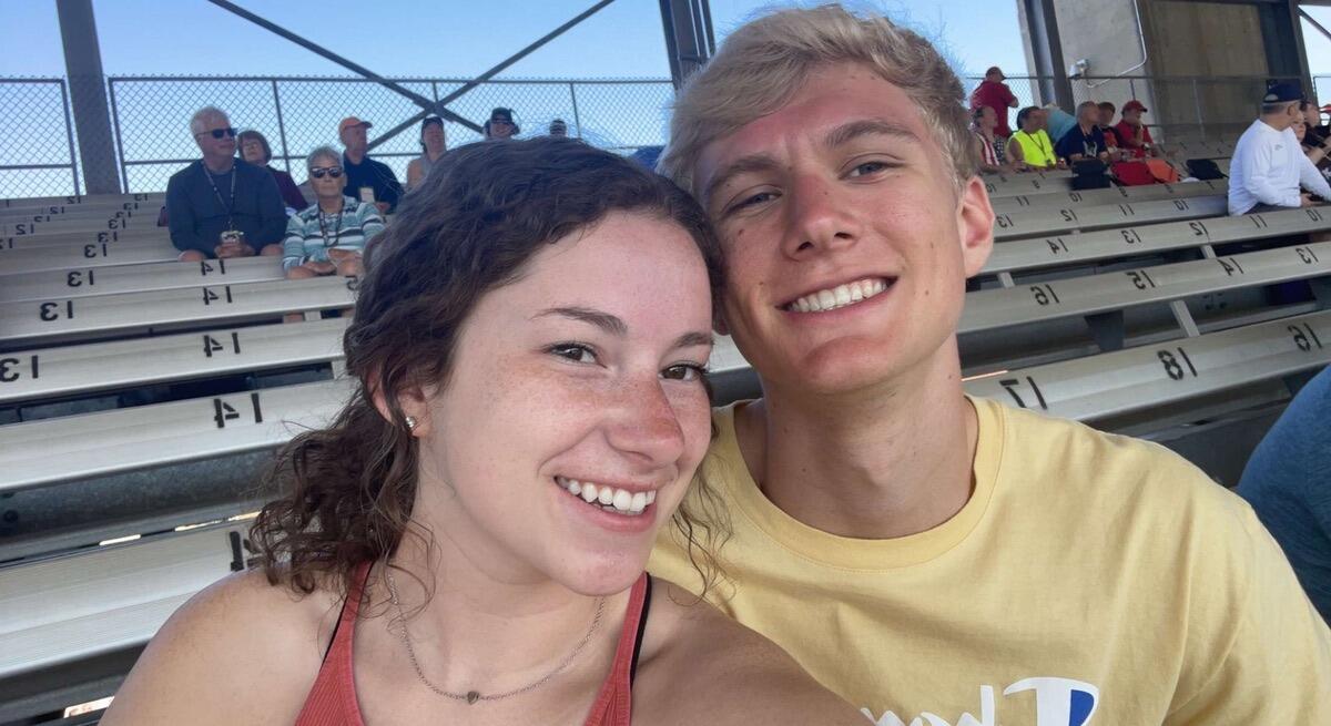 Freshman year: 1st Indy 500 together