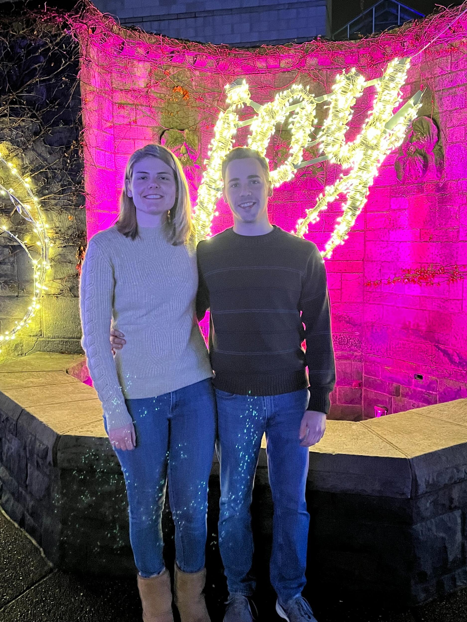 Holiday show at Phipps Conservatory in Pittsburgh, PA
