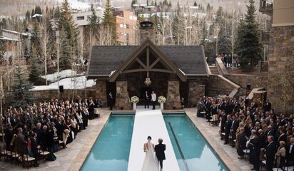 Four Seasons Resort And Residences Vail Top Vail Co Wedding Venue