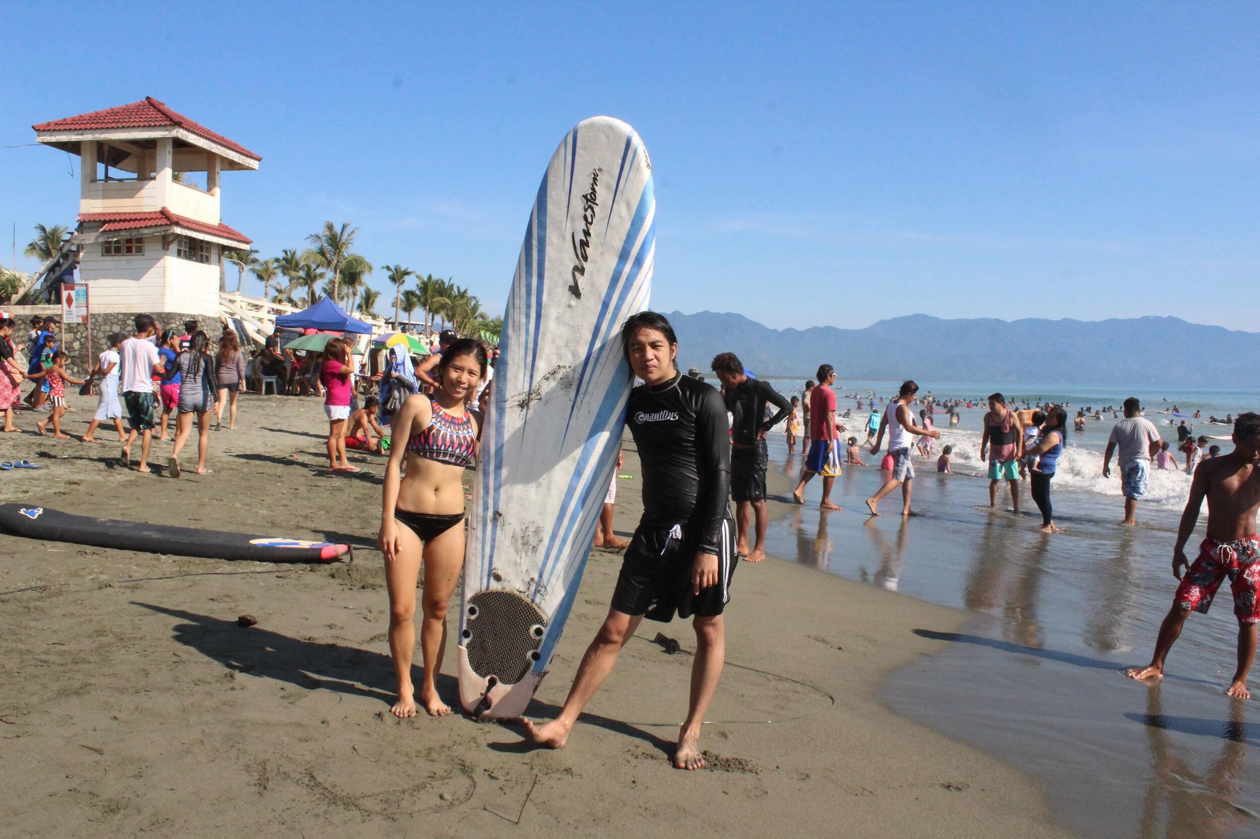 Nothing like catching first wave, Baler