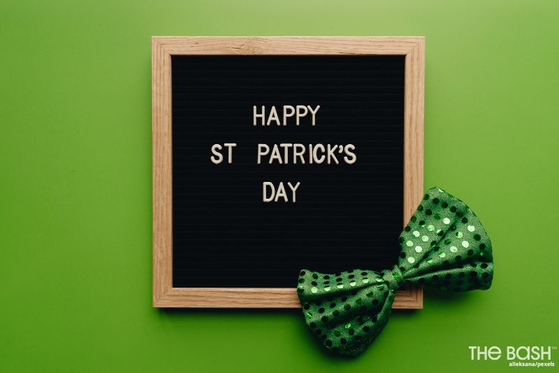 St. Patrick's Day Zoom background