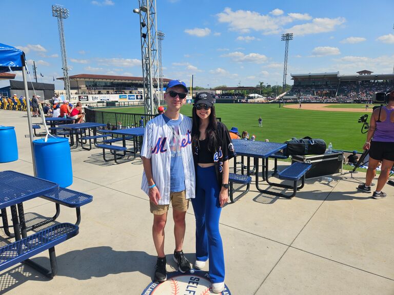 Following the Mets on the road to Lakeland for some Spring Training baseball. 