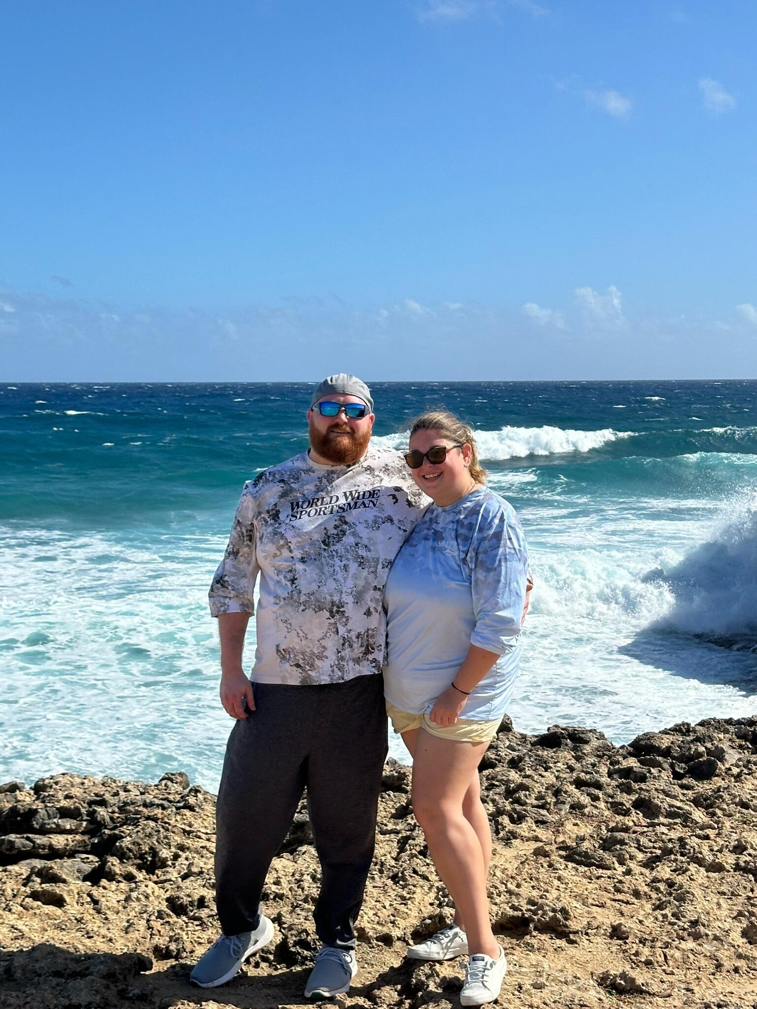 Aruba Family Vacation- Daniel caught the travel bug even though Courtney caught it a while ago! 