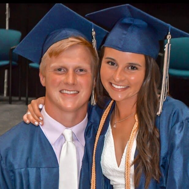 Isaac + Taylor graduated high school