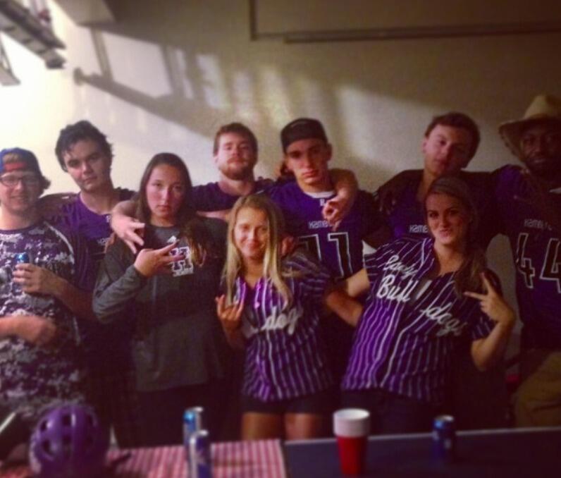 *All pictured individuals had graduated high school one year prior and had no business showing this much Alumni spirit.