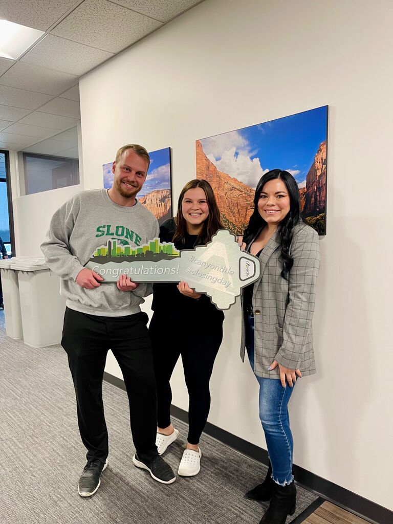 Bought their first house!