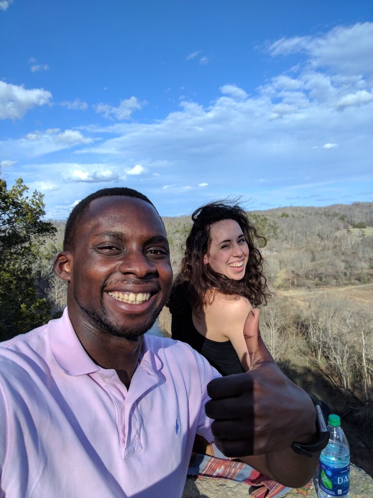 We spent time getting to know one another, hung out and went on hikes together! We knew we liked each other at this point but somehow the time was never quite right.