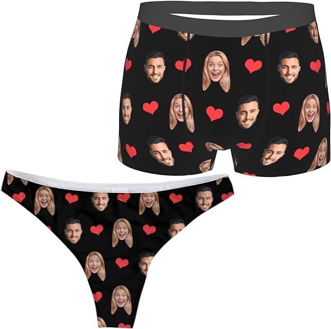 Couple Matching Underwear, Valentines Day Gift , Sexy Couple Matching  Underwear, , His And Hers Underwear, Matching Undies