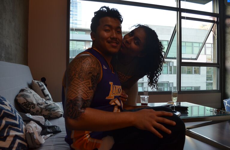 First Lakers Game