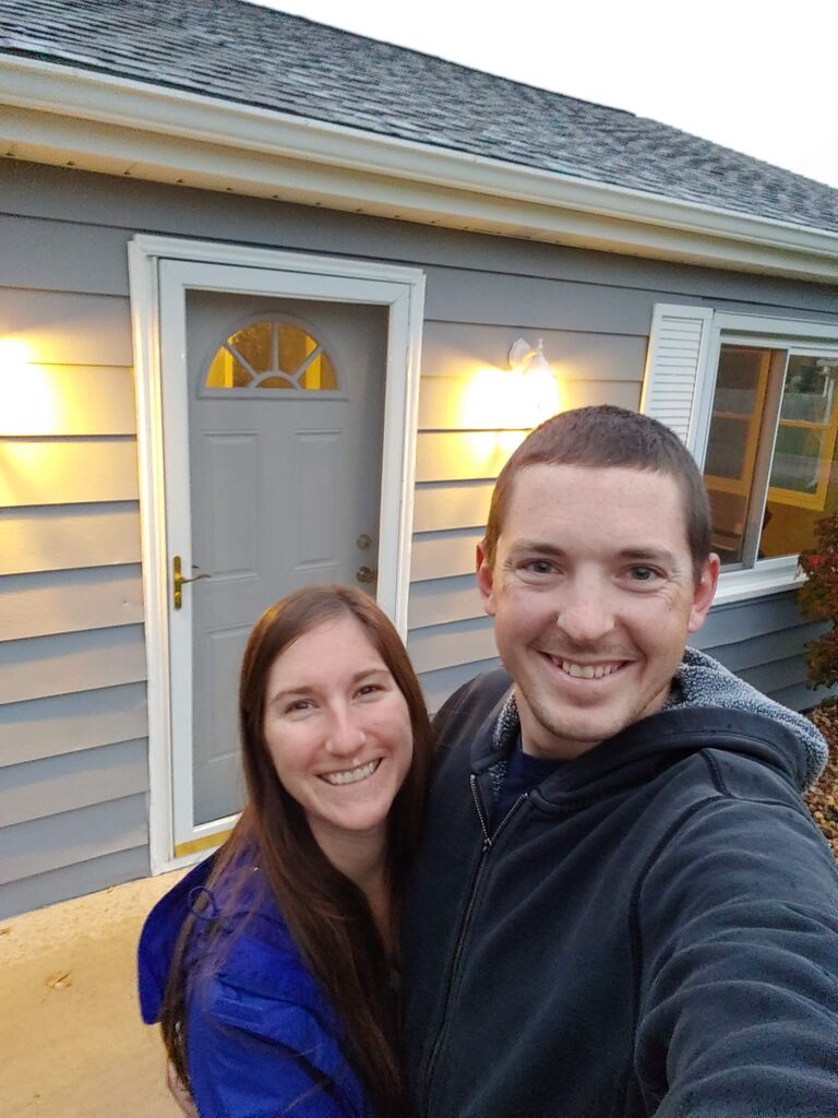 Bought a house in Portage and moved in together