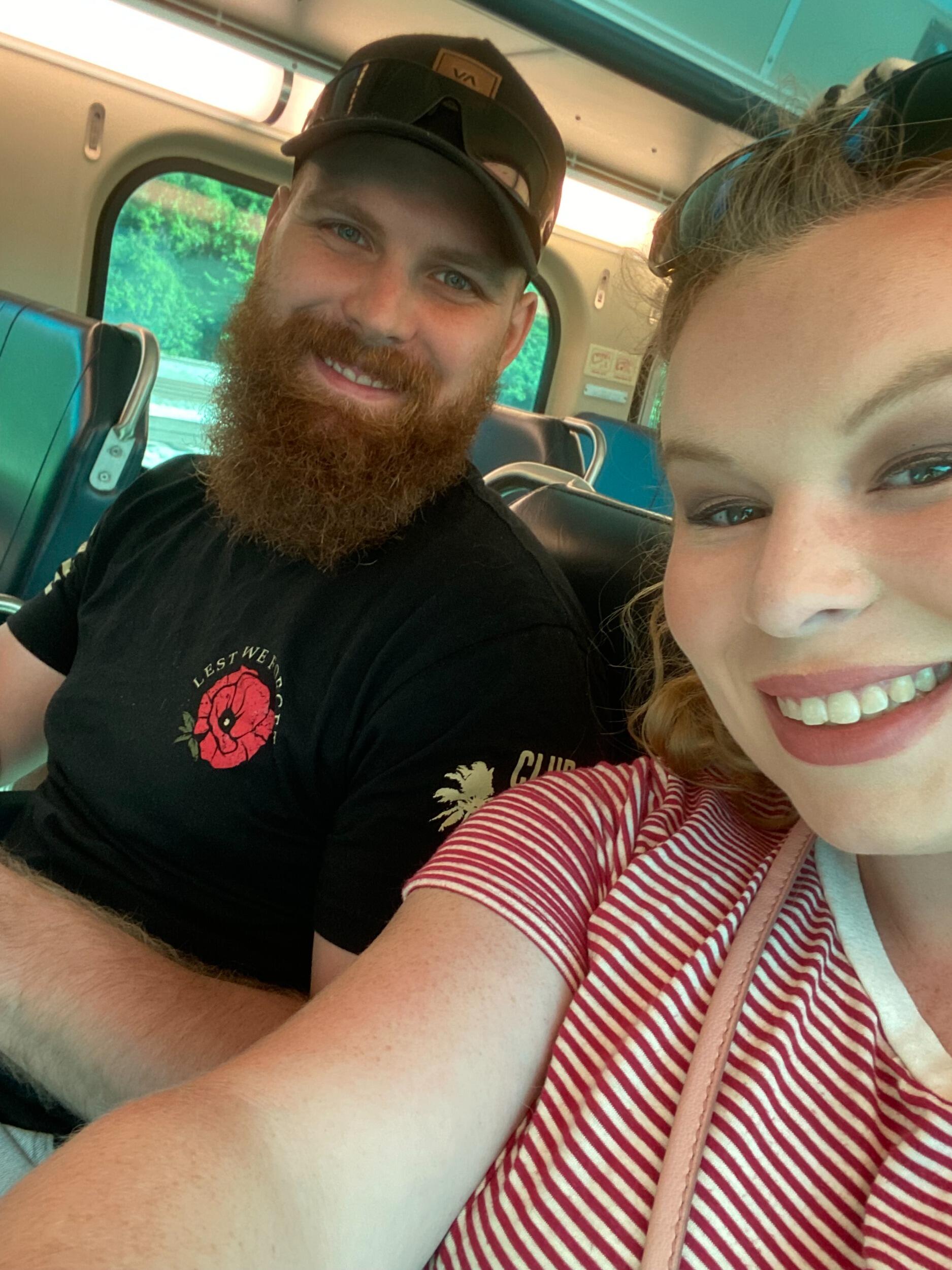 Moved in together! We were excited to start our story together and start our fur baby family together. Together we had 3 dogs.
