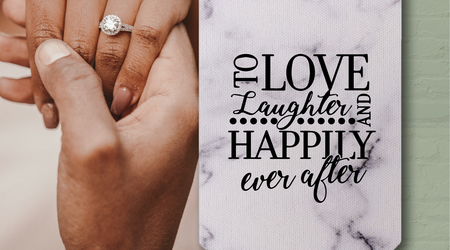 Love, Laughter and Happily Ever After, Wedding Themed 2 Page