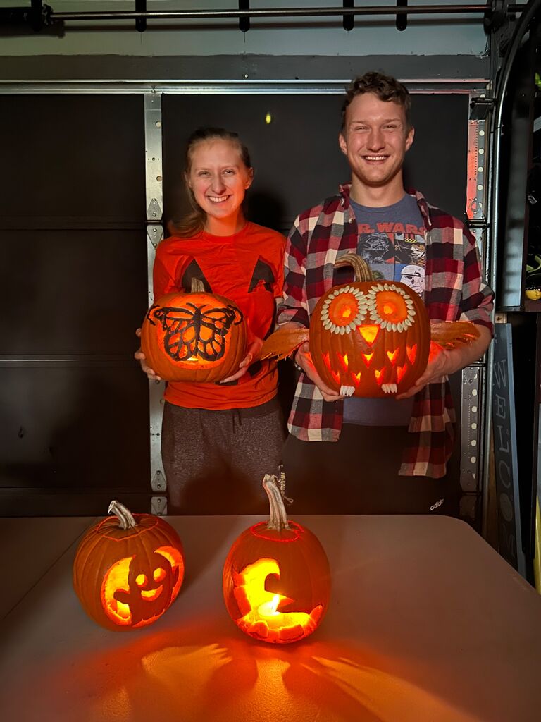 Pumpkin carving fun!