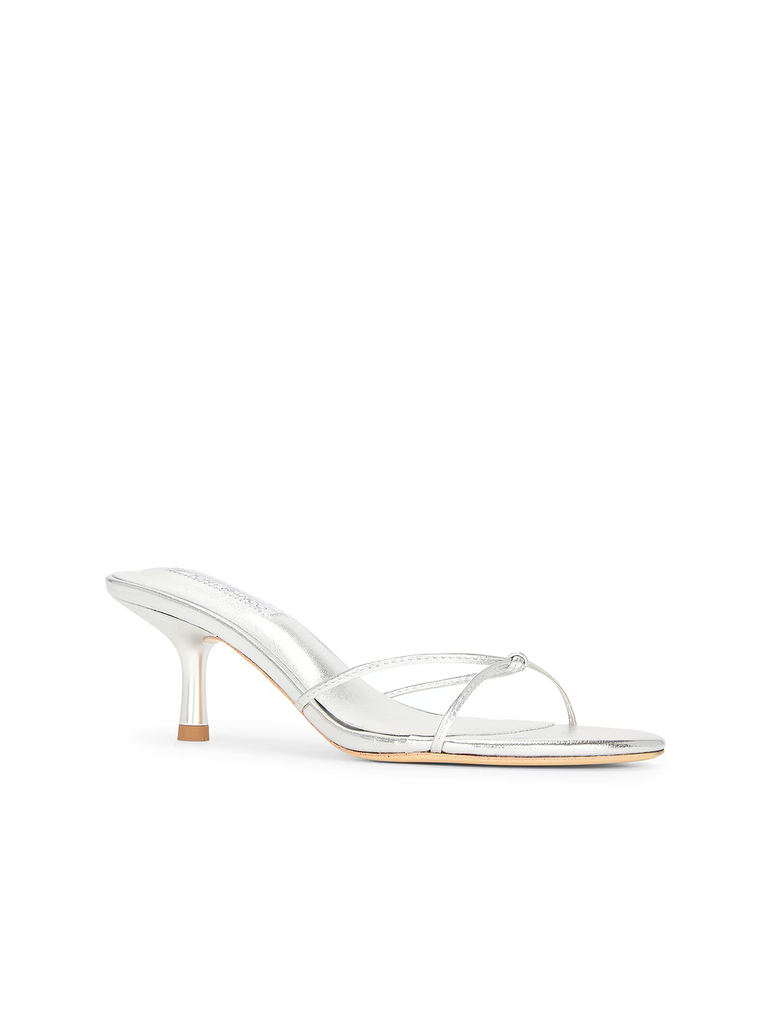 Tony Bianco silver sandals