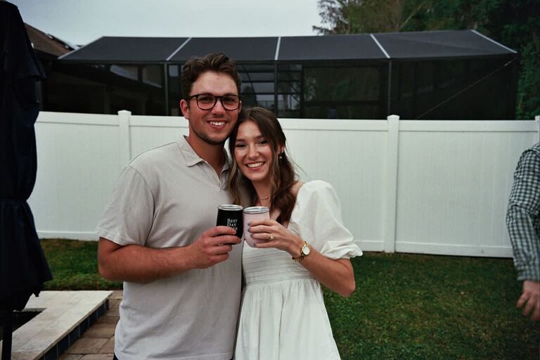 Our engagement party! 