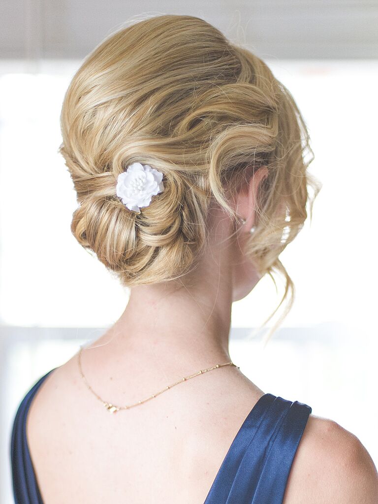 24 Romantic Updo Ideas For Bridesmaids