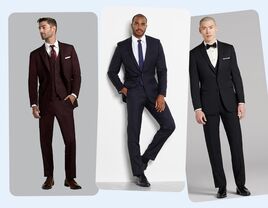 Three tuxedo rentals