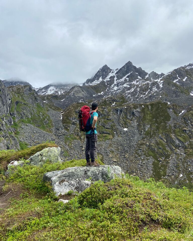 Explored Alaska together (and saw a real-live moose)