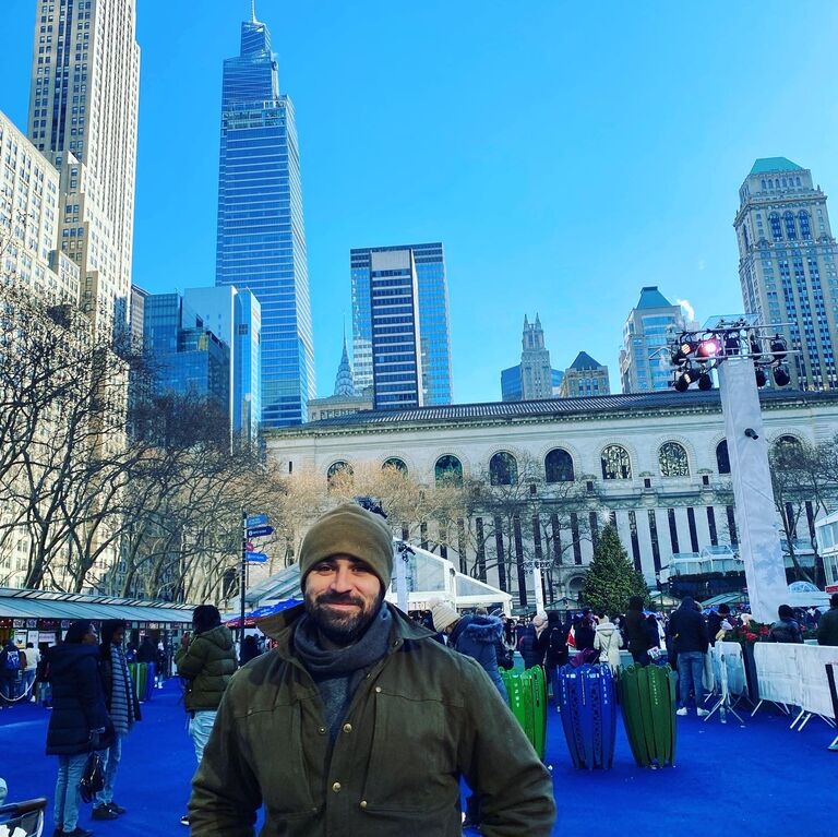 Took him to NYC for the first time ever.