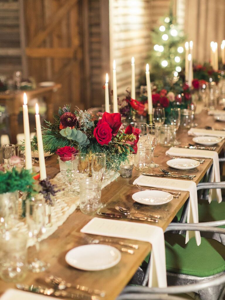 Christmas-Themed Tablescape