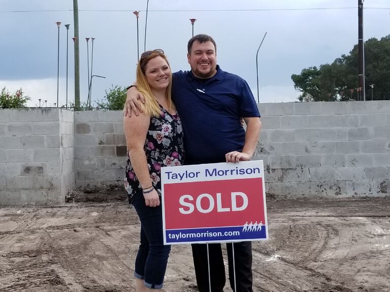 Building our first home.