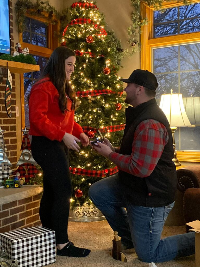 Chad proposed! ♡