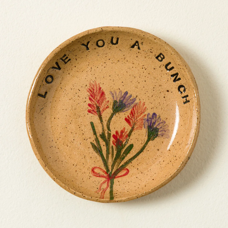 Botanical trinket dish 
