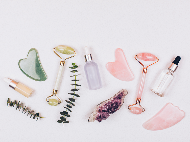 how to gua sha before wedding stones and rollers